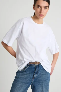 T-shirt oversize - Bianco