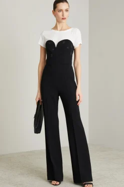 Tuta bustier - Nero