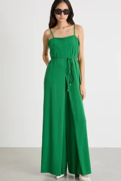 Tuta in crepe - Verde