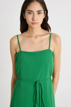 Tuta in crepe - Verde
