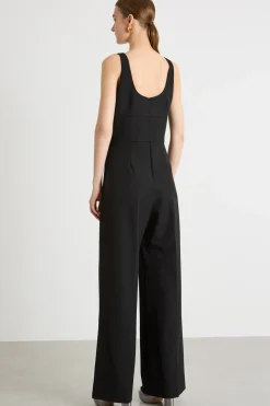Tuta in twill - Nero