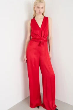 Tuta smanicata in cady - Rosso